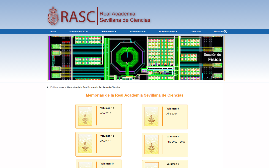 Fundación Ayesa y la RASC realizan la digitalización de las memorias de la Real Academia Sevillana de Ciencias