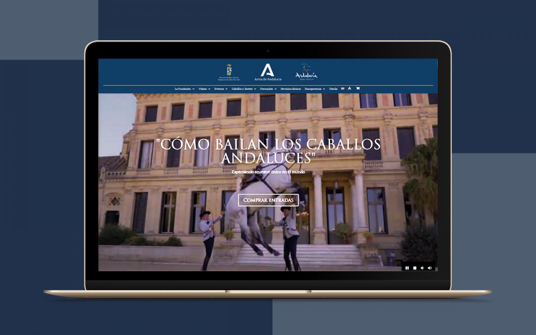 Diseño de la nueva web de la Real Escuela Andaluza del Arte Ecuestre