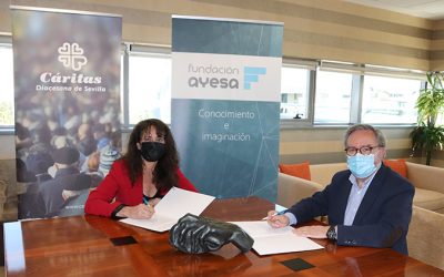 Fundación Ayesa continúa su compromiso social con una donación a Cáritas