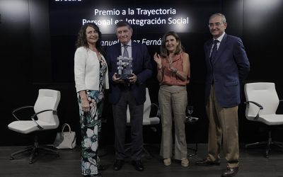 Manuel Pérez, Presidente de Mehuer, Premio a la Trayectoria en Integración Social 2023
