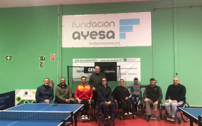 Fundación Ayesa colabora con el Club Deportivo Híspalis Tenis de Mesa