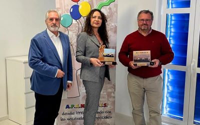 Inauguración del aula TIC Fundación Ayesa en la entidad Apannedis